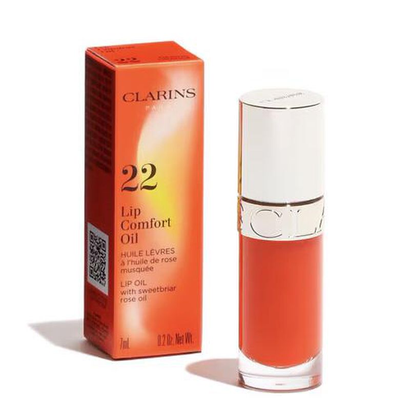 Clarins Lip Comfort Oil 22 Daring Orange 7ml image number 2